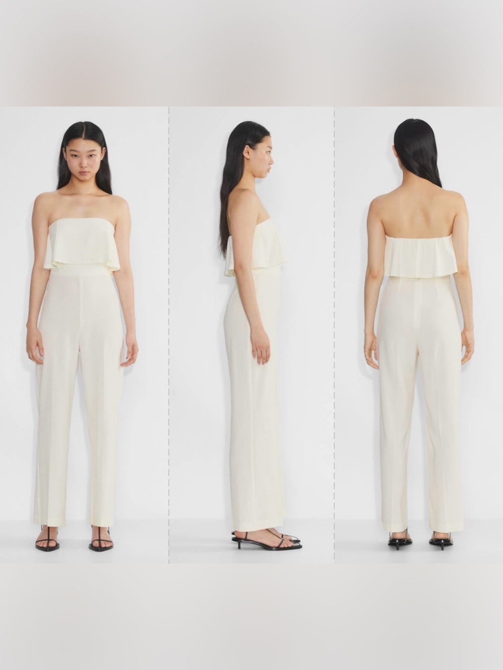 NWOTS Babaton Commodity Strapless Jumpsuit Sz 6